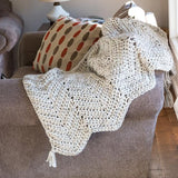Chunky Chevron Throw Blanket (+7 Bonus Sizes) PDF Crochet Pattern - Digital Download