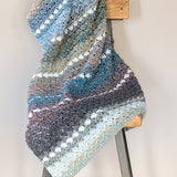 Easy Crochet Lap Blanket PDF Crochet Pattern - Digital Download