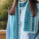 Crochet Ombre Scarf PDF Crochet Pattern - Digital Download