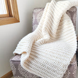 Andy Throw Blanket PDF Crochet Pattern - Digital Download