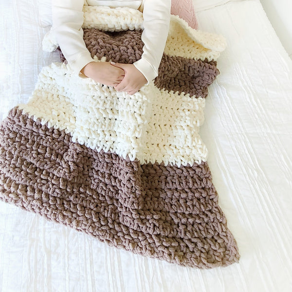 Weighted Crochet Blanket PDF Crochet Pattern - Digital Download