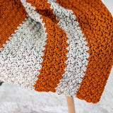 Pumpkin Fall Blanket PDF Crochet Pattern - Digital Download
