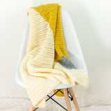 Modern Triangle Baby Blanket PDF Crochet Pattern - Digital Download