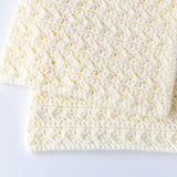 Textured Blanket PDF Crochet Pattern in Eight Sizes - Digital Download