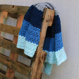 Simple Stitch Baby Blanket PDF Crochet Pattern - Digital Download