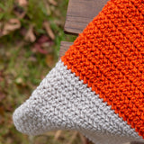 Easy Fall Blanket Crochet Pattern in 5 Sizes
