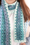 Crochet Ombre Scarf PDF Crochet Pattern - Digital Download