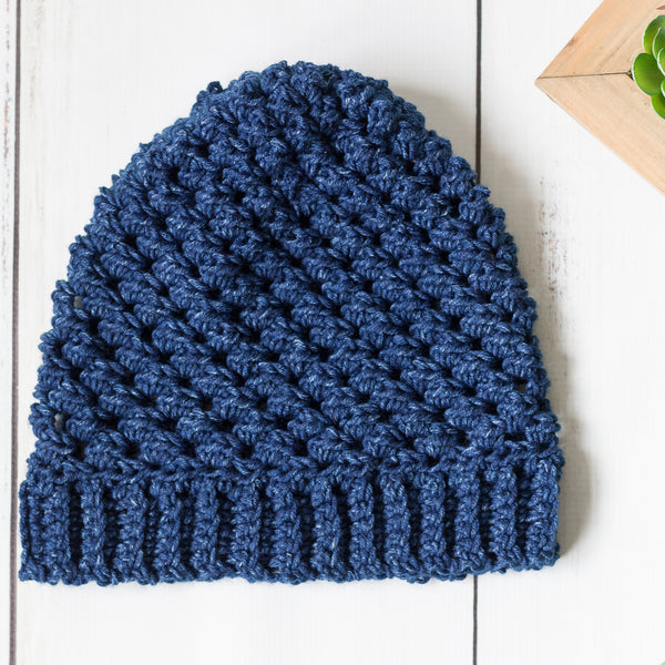 Leigh Hat PDF Crochet Pattern - Digital Download