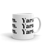 Retro Yarn. Yarn. Yarn. Mug